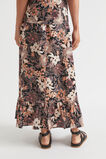 Floral Midi Skirt  Peach Bloom Floral  hi-res