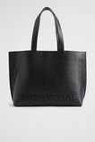 Logo Detail Tote  Black  hi-res