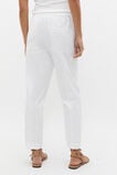 Casual Cotton Tapered Leg Pant  Whisper White  hi-res