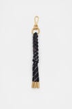 Woven Cord Keyring  Twilight Blue  hi-res