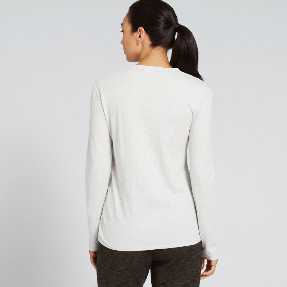 Long Sleeve Slim Basic Tee  