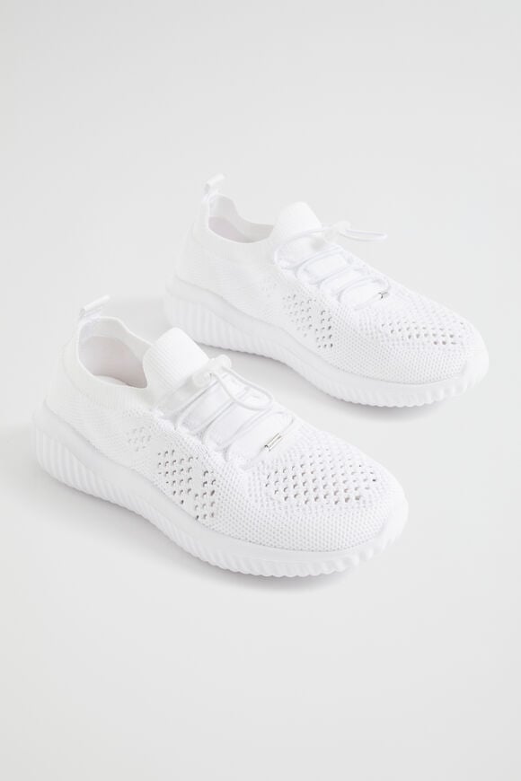 Knit Trainer  White  hi-res