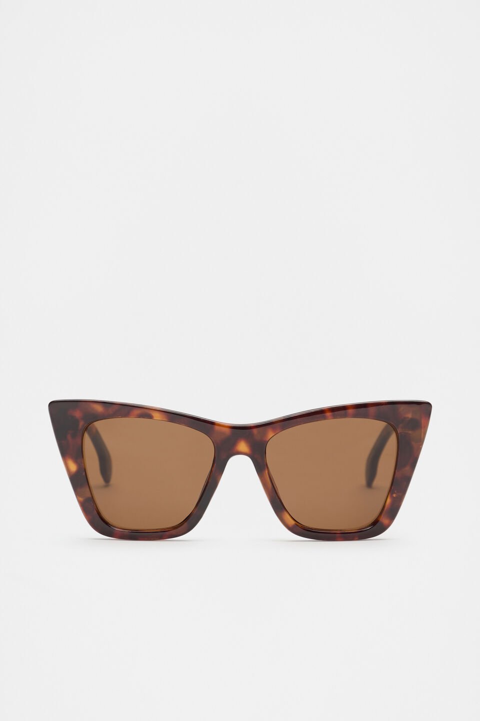 Paola Designer Catseye Sunglasses  Dark Tort