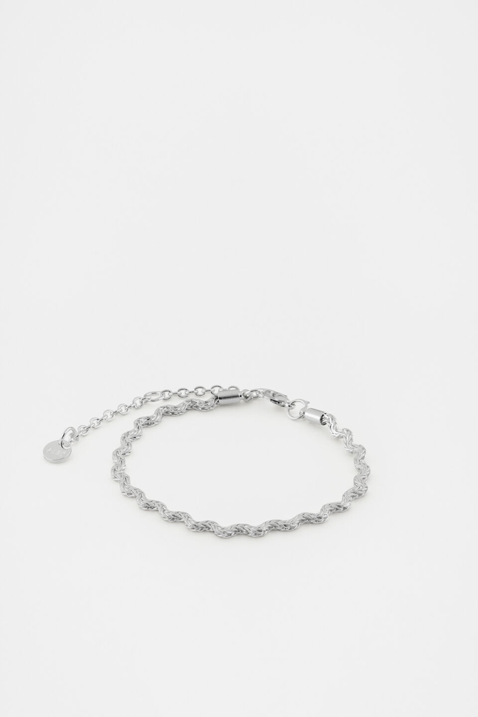Ripples Chain Bracelet  Silver