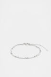 Waterproof Double Chain Bracelet  Silver  hi-res