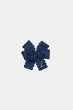 Grosgrain Initial Bow Duck Clip  L  hi-res