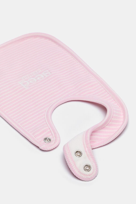 Core Logo Dribble Bib  Posie Stripe  hi-res