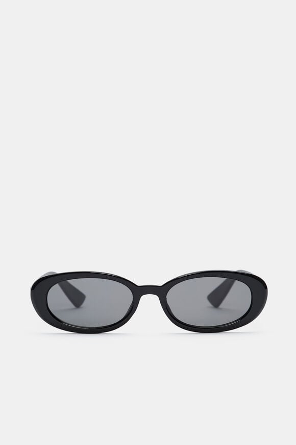 Sadie Oval Sunglasses  Black  hi-res