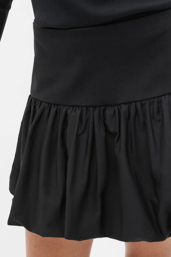 Splice Bubble Skirt  Black  hi-res