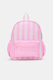 Stripe Backpack  Pink Multi  hi-res