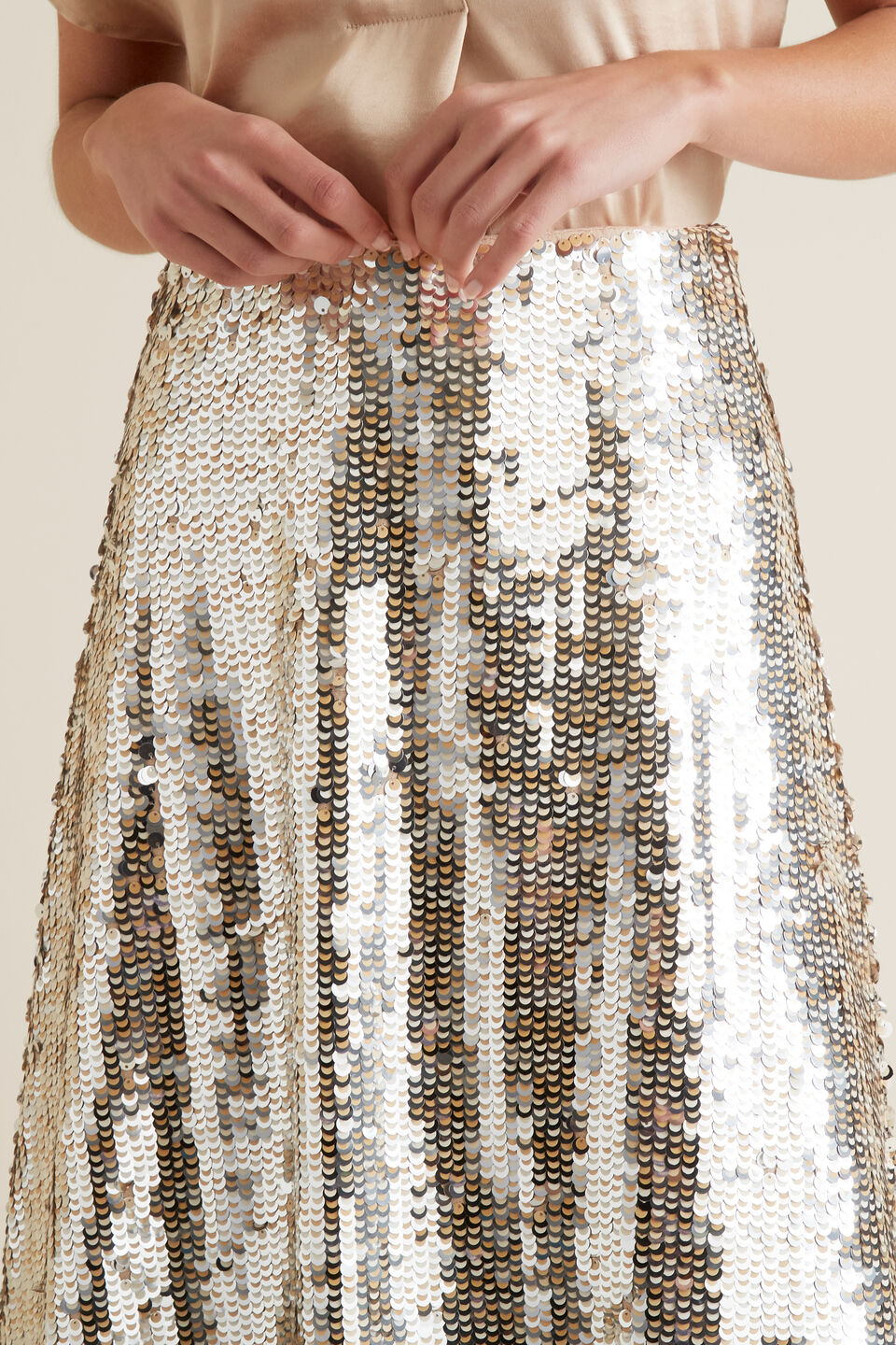 Sequin Skirt  