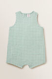 Check Pocket Romper    hi-res