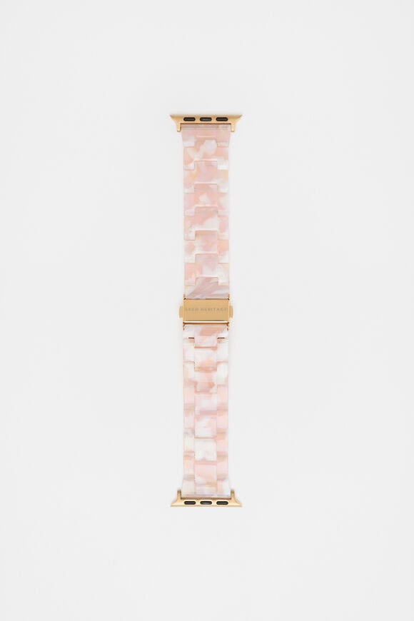Resin Smart Watch Band  Rose Petal  hi-res