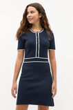 Knit Mini Dress  New Navy  hi-res
