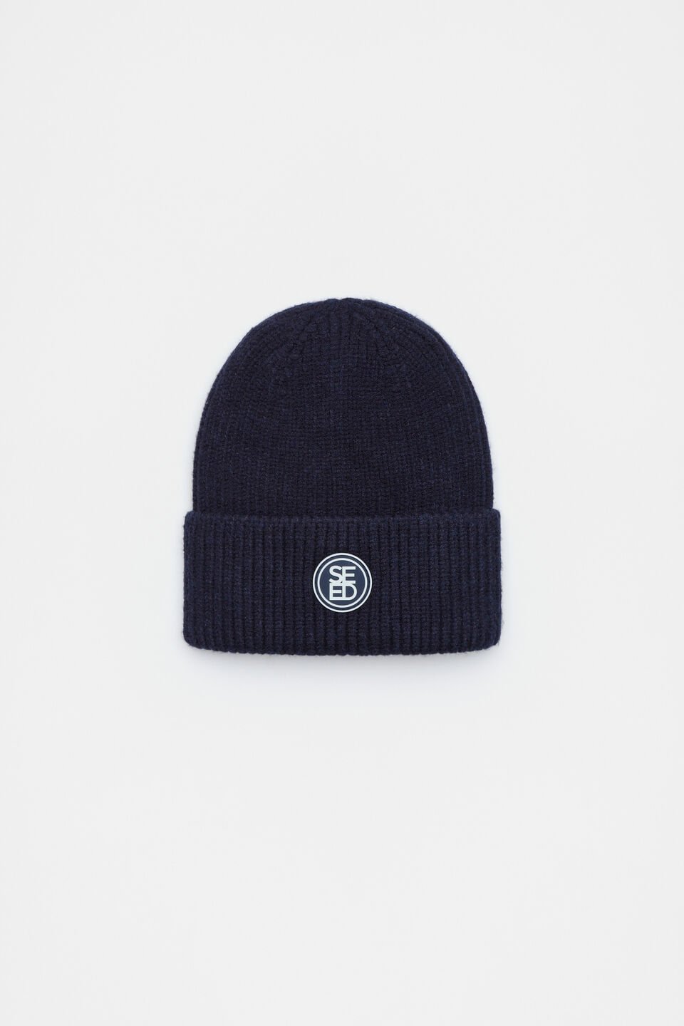 Rib Beanie  Midnight Blue