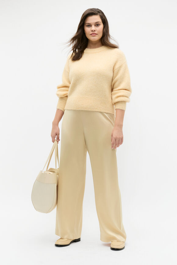 Lofty Crew Neck Knit  Marzipan Marle  hi-res