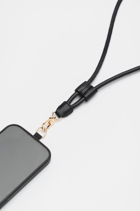 Phone Strap  Black  hi-res
