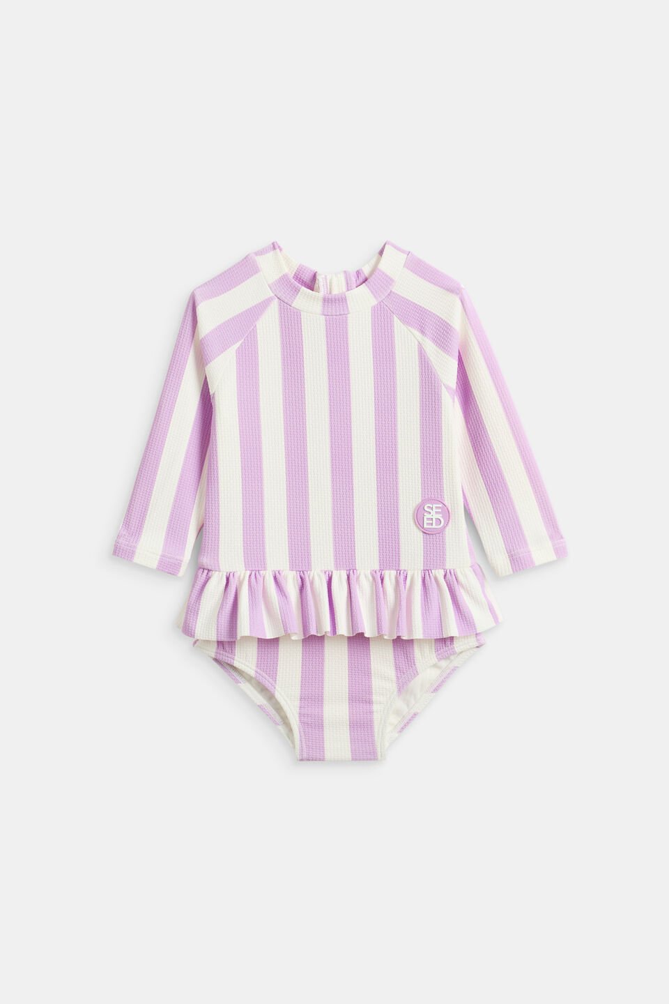 Stripe Rashsuit  Orchid