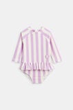 Stripe Rashsuit  Orchid  hi-res