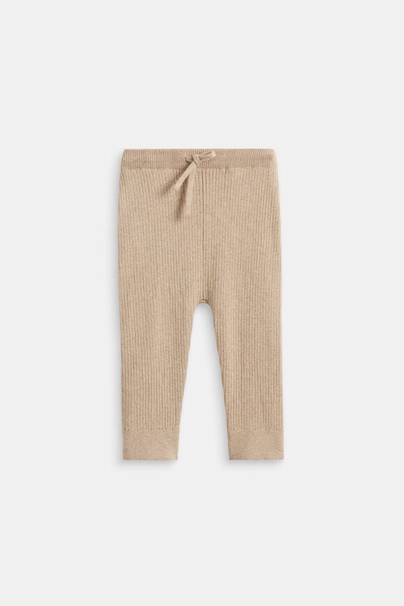 Rib Knit Pant  Nutmeg Marle  hi-res