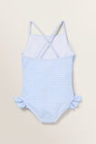 Shirred Gingham Bather    hi-res