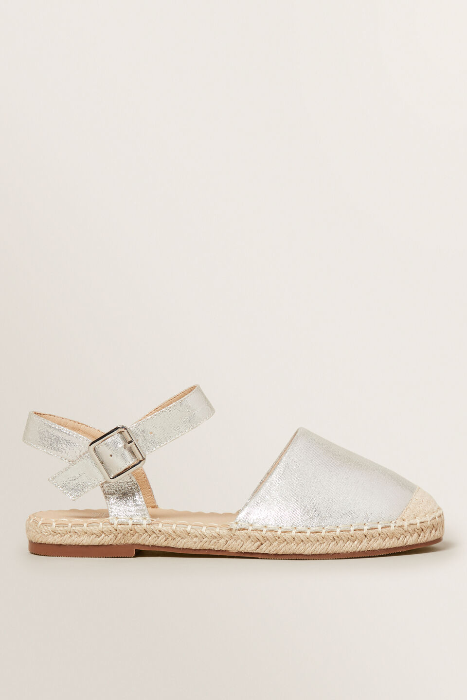 Metallic Espadrille  