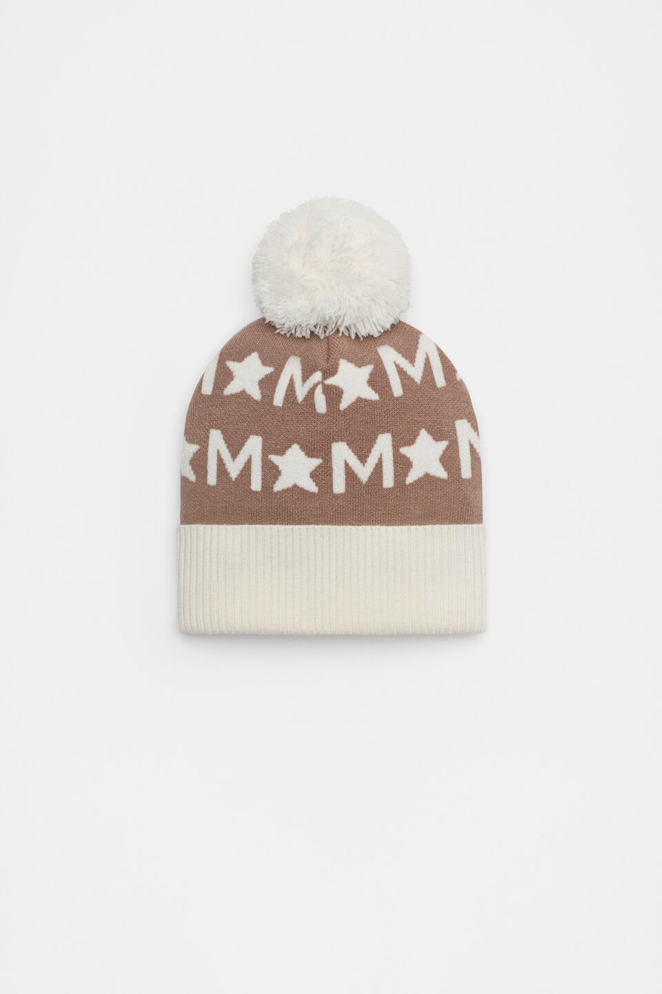Star Initial Beanie  M