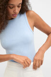 Cotton Rib Tank  Arctic Blue Marle  hi-res