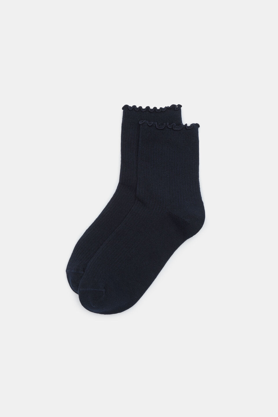 Frill Sock  Twilight Blue