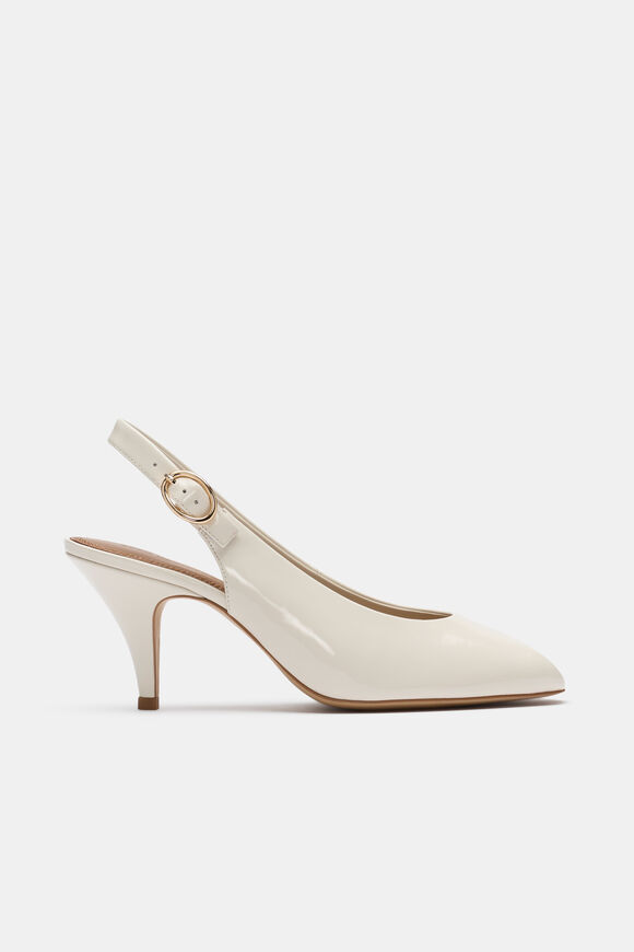 Emery Peep Toe Heel  Cream  hi-res