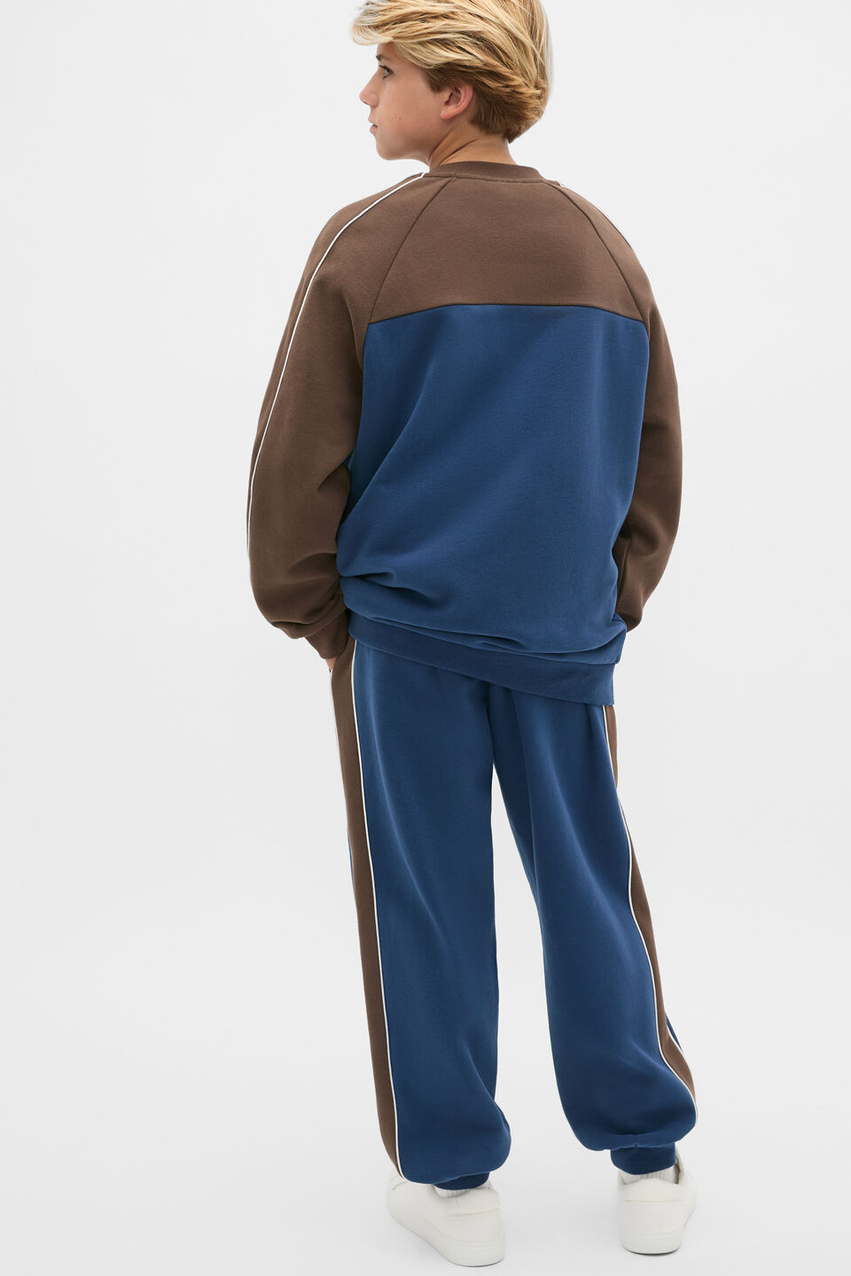 Spliced Sweat Top  Multi