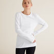 Long Sleeve Slim Basic Tee    hi-res