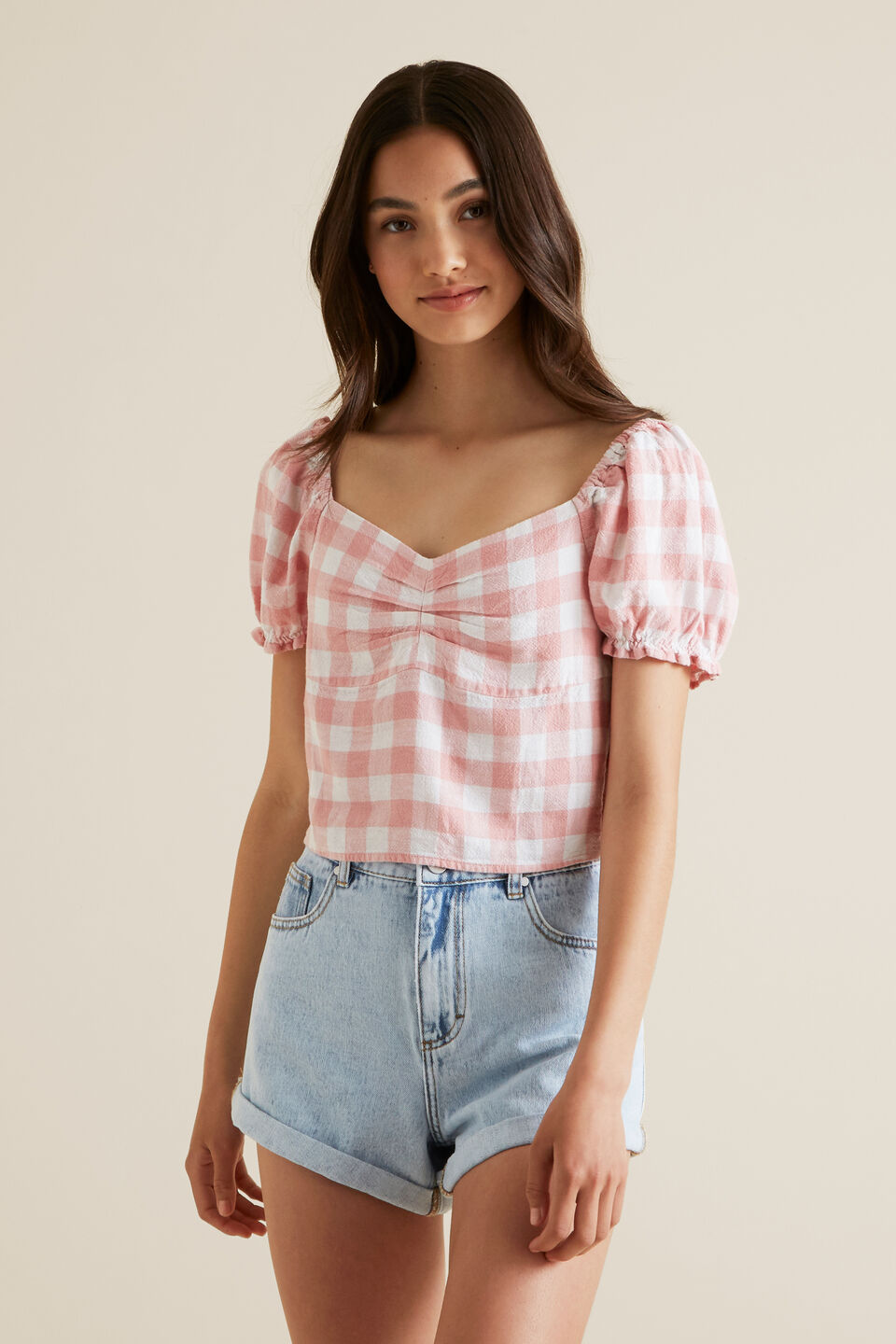 Gingham Top  