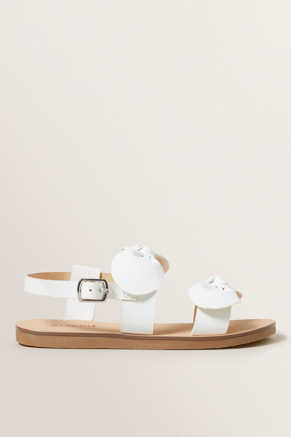 White Bow Sandal  1