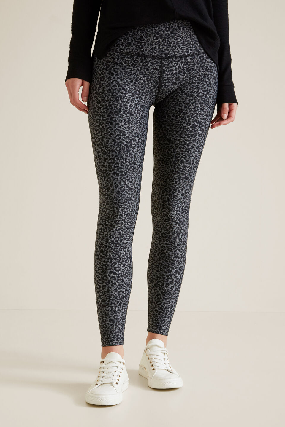 Charcoal Ocelot Legging  