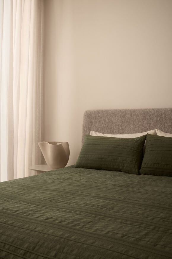 Aerin Queen Duvet Cover  Rainforest  hi-res