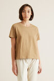 Boxy Split Hem Tee    hi-res