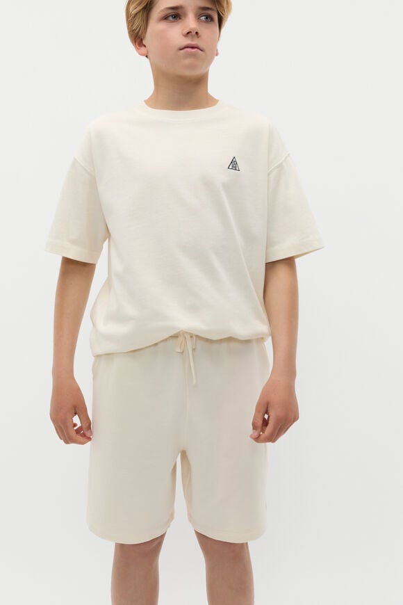 Long Line Track Short  Vintage Cream  hi-res