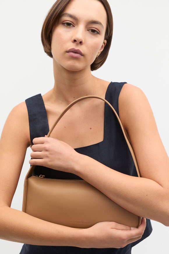 Baguette Shoulder Bag  Caramel  hi-res