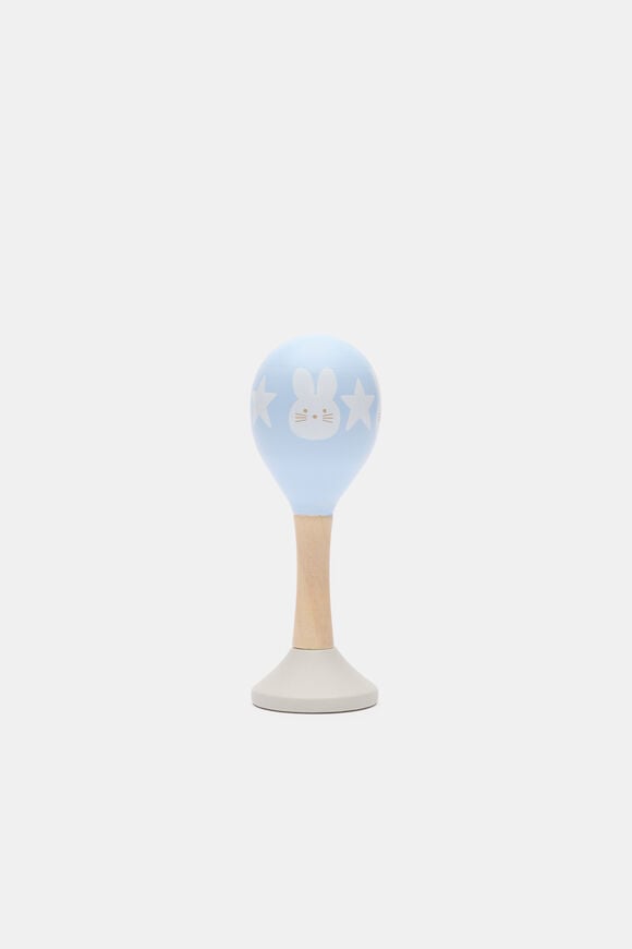 Bunny Maraca  Powder Blue  hi-res