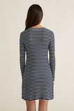 Rib Long Sleeve Dress    hi-res