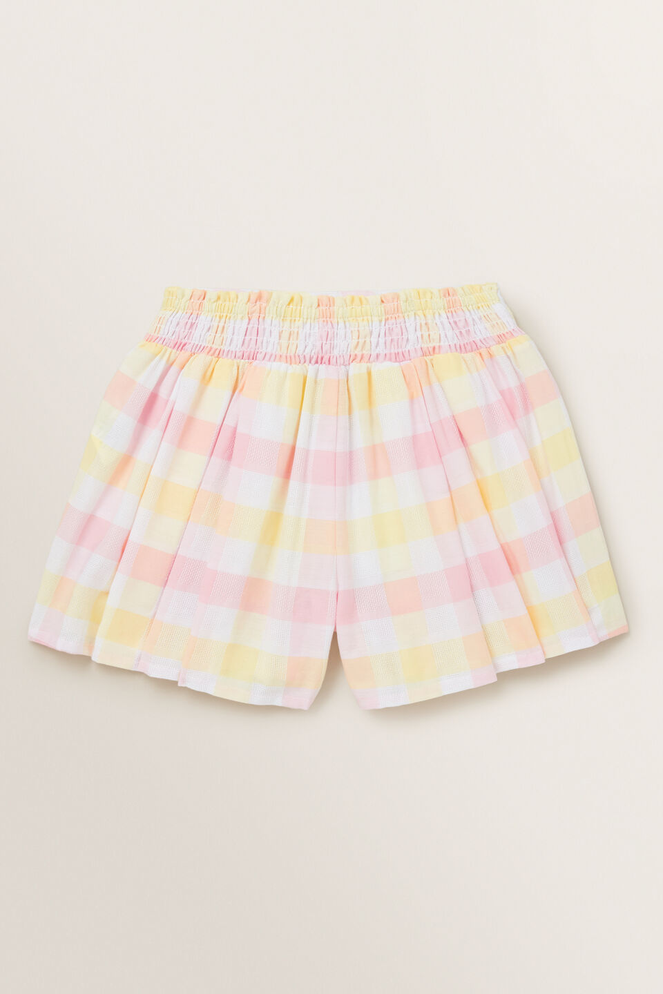 Multi Check Shorts  
