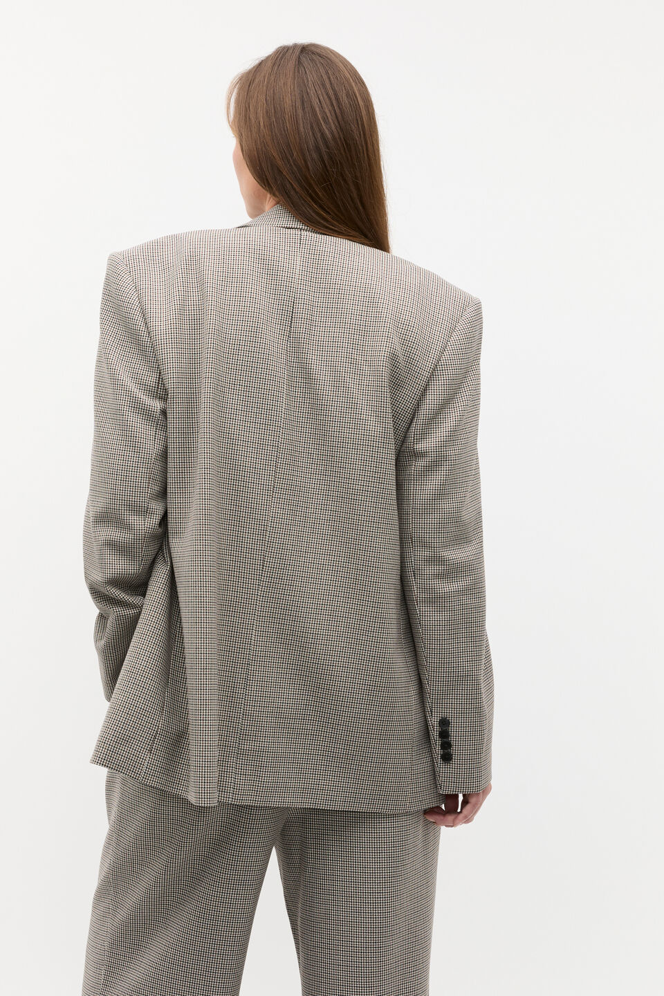 Mini Houndstooth Pleat Pant  Houndstooth