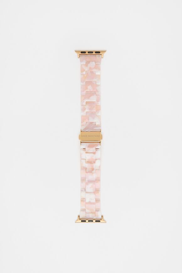 Resin Smart Watch Band  Rose Petal  hi-res