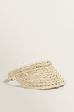 Cutwork Visor    hi-res