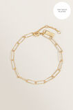 Fine Wide Chain Bracelet  9  hi-res
