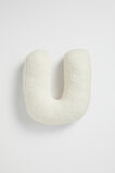 Teddy Initial Cushion Creme  U  hi-res