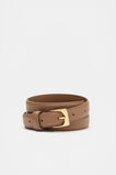 Kinsley Rounded Buckle Belt  Toffee  hi-res