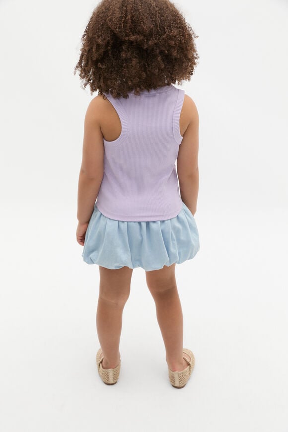 Core Logo Rib Tank  Lavender  hi-res