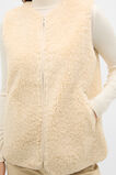 Shearling Vest  Vanilla Cream  hi-res